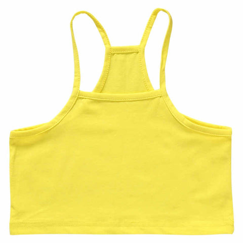 Girls Cotton Vest Teenage Bra Kids Candy Color Sports Breath Tank Tops Underwear - Too3Xclussiv3