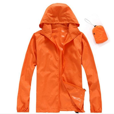 New Men's Quick Dry Skin Jackets Coats Ultra-Light Casual Windbreaker Waterproof Windproof Brand Clothing SEA211 - Too3Xclussiv3