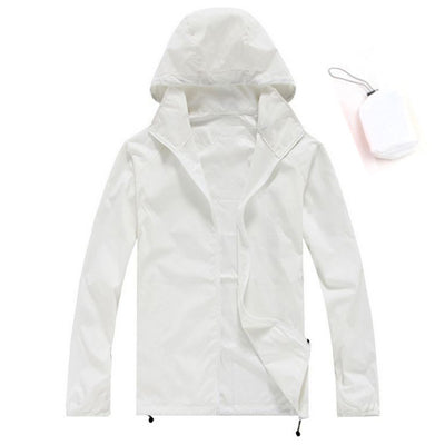 New Men's Quick Dry Skin Jackets Coats Ultra-Light Casual Windbreaker Waterproof Windproof Brand Clothing SEA211 - Too3Xclussiv3