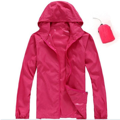 New Men's Quick Dry Skin Jackets Coats Ultra-Light Casual Windbreaker Waterproof Windproof Brand Clothing SEA211 - Too3Xclussiv3