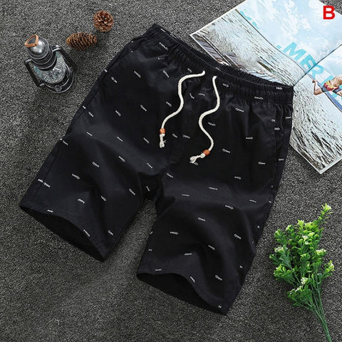 2020 Summer Men's shorts Casual Loose Cropped Trousers Sports Shorts Loose Knit Straight Casual Pants Cotton Short Pants New 4XL - Too3Xclussiv3