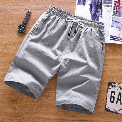 2020 Summer Men's shorts Casual Loose Cropped Trousers Sports Shorts Loose Knit Straight Casual Pants Cotton Short Pants New 4XL - Too3Xclussiv3