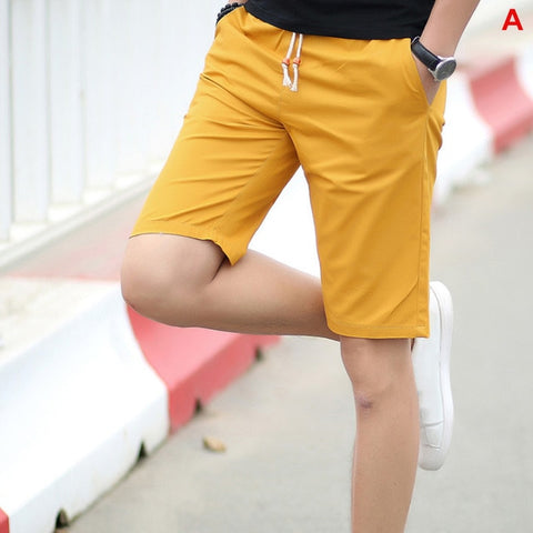 2020 Summer Men's shorts Casual Loose Cropped Trousers Sports Shorts Loose Knit Straight Casual Pants Cotton Short Pants New 4XL - Too3Xclussiv3