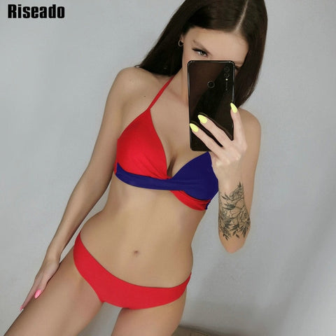 Riseado Sexy Push Up Bikinis Set Swimwear Female 2020 - Too3Xclussiv3