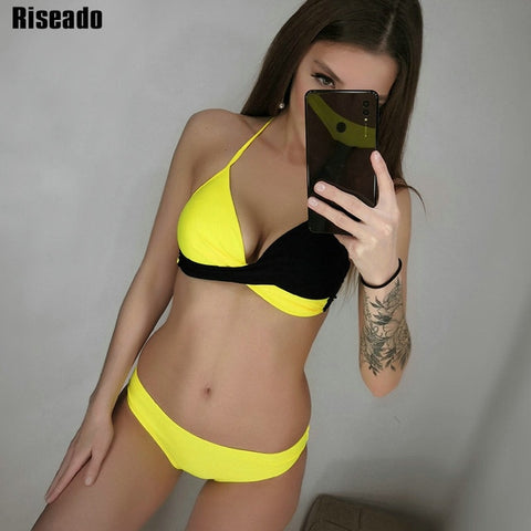 Riseado Sexy Push Up Bikinis Set Swimwear Female 2020 - Too3Xclussiv3