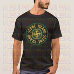 Stone 2020 New Summer Print Black T-Shirt Clothes Popular Shirt Cotton Tees Amazing Short Sleeve Unique for Men Island Tops - Too3Xclussiv3