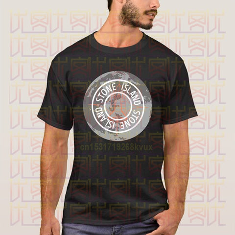 Stone 2020 New Summer Print Black T-Shirt Clothes Popular Shirt Cotton Tees Amazing Short Sleeve Unique for Men Island Tops - Too3Xclussiv3