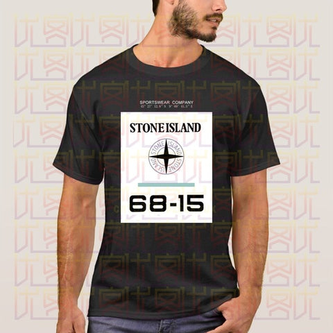 Stone 2020 New Summer Print Black T-Shirt Clothes Popular Shirt Cotton Tees Amazing Short Sleeve Unique for Men Island Tops - Too3Xclussiv3