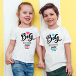 Big Sister/Brother Loading Print Funny Kids Girls Boys T Shirt Children Summer T-shirt Toddler Baby Casual Short Sleeve Tees - Too3Xclussiv3