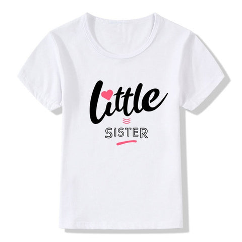 Big Sister/Brother Loading Print Funny Kids Girls Boys T Shirt Children Summer T-shirt Toddler Baby Casual Short Sleeve Tees - Too3Xclussiv3